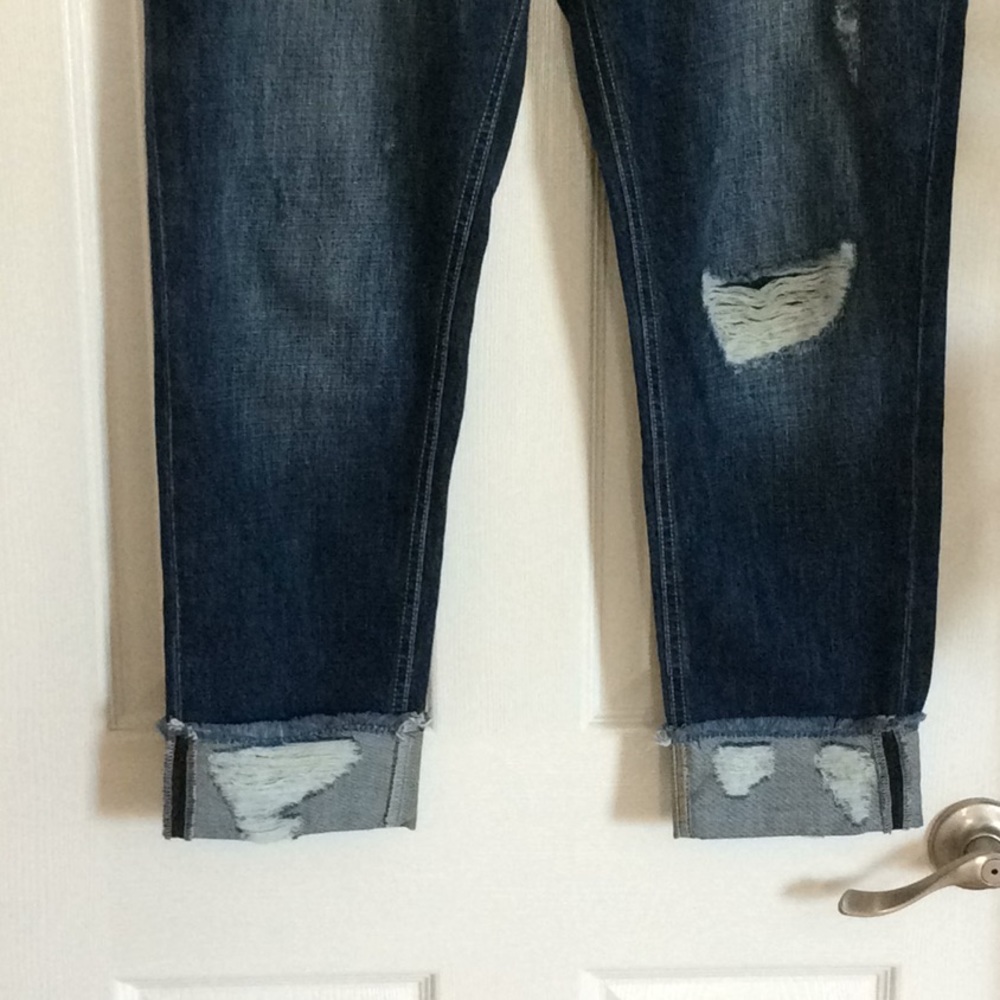 NWT KanCan Relaxed Distressed Boyfriend Jeans - Picture 5 of 10